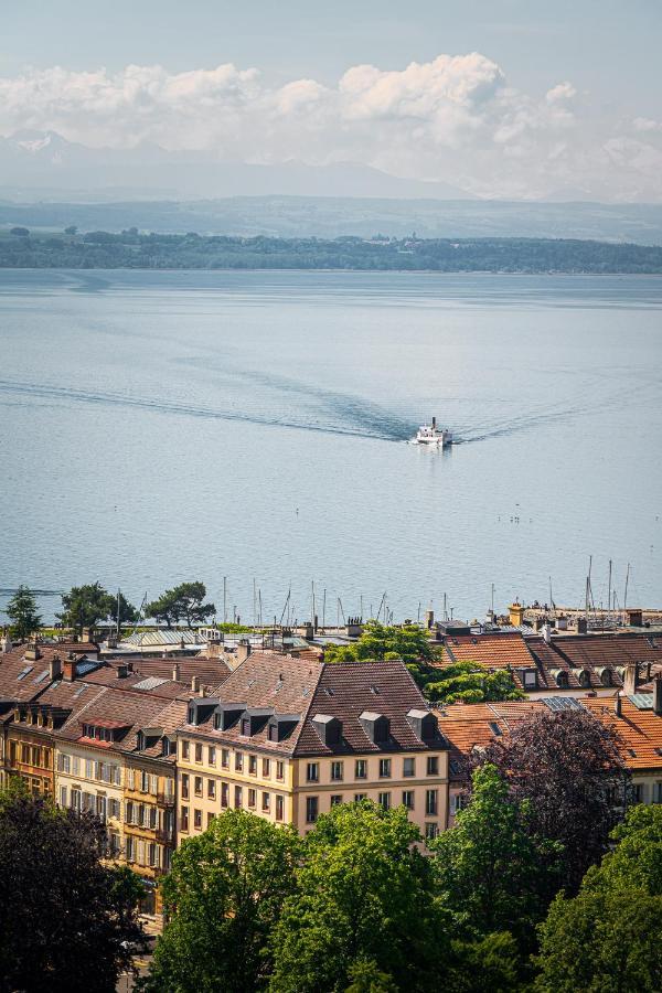 Hotel Alpes & Lac Невшатель Экстерьер фото
