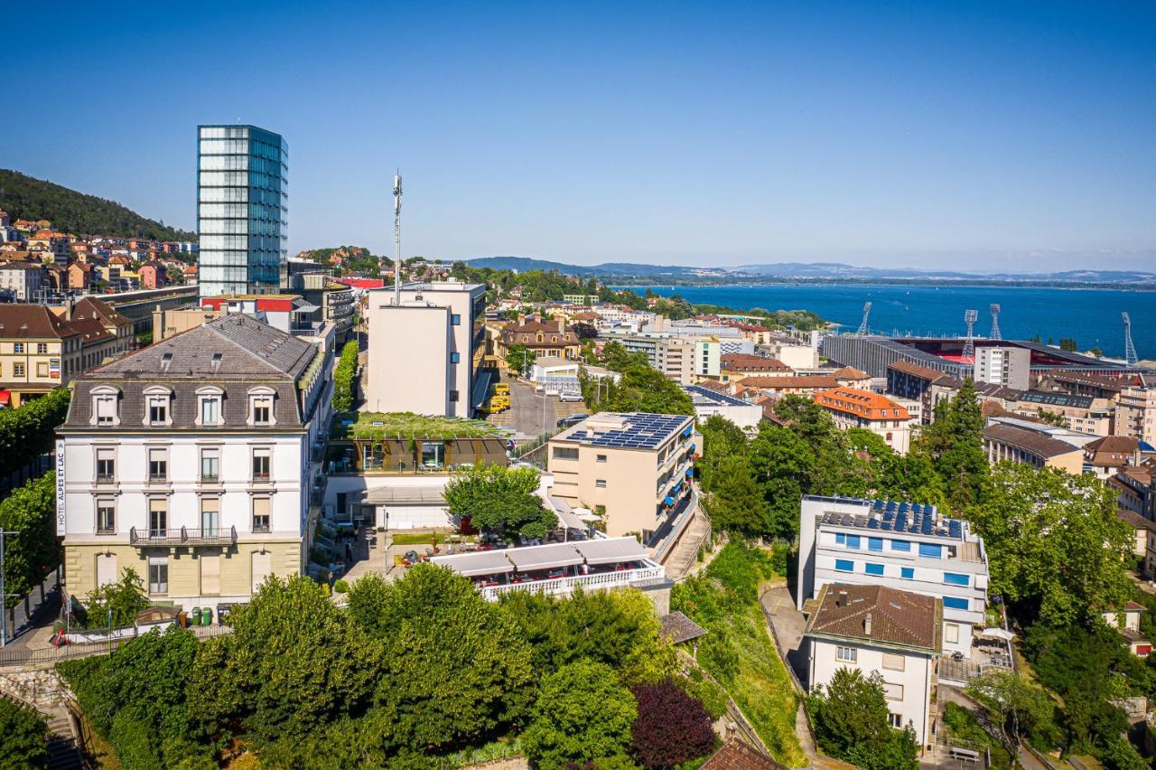 Hotel Alpes & Lac Невшатель Экстерьер фото