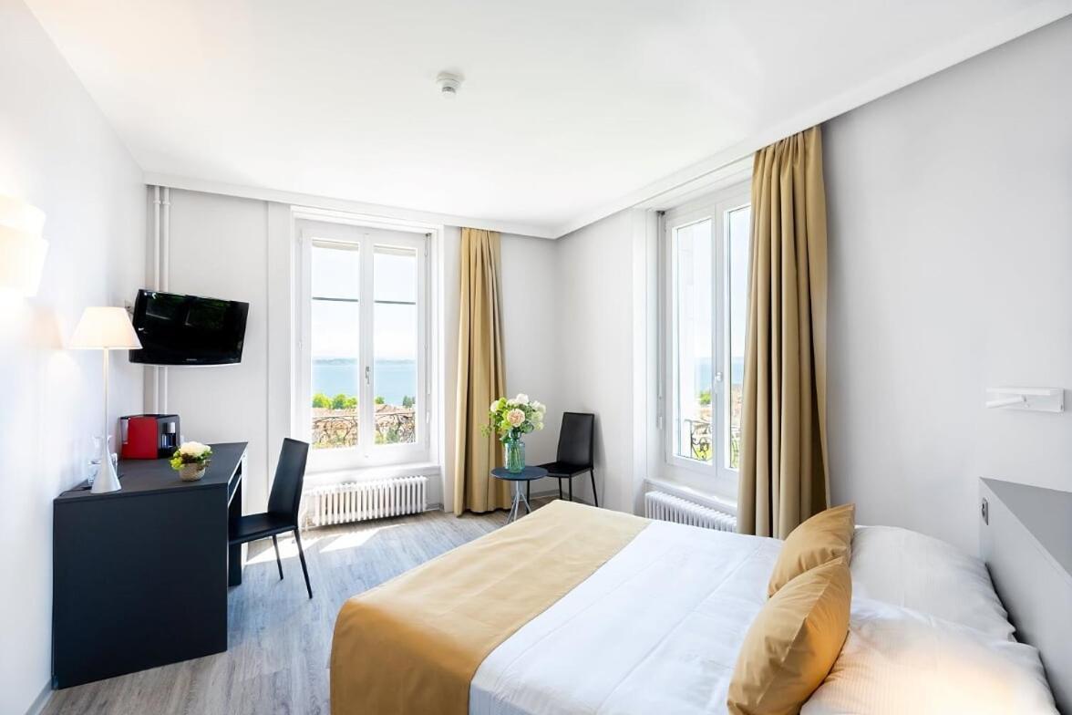 Hotel Alpes & Lac Невшатель Экстерьер фото